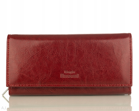 Portfel damski skórzany GB P-83 bordowy
