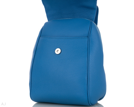 Plecak damski skórzany Canaletto PL-455 niebieski