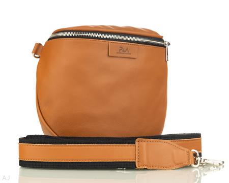 Torebka damska skórzana T-BAL camel