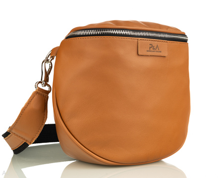 Torebka damska skórzana T-BAL camel