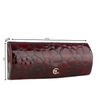 Etui na okulary skórzane P-107 bordo