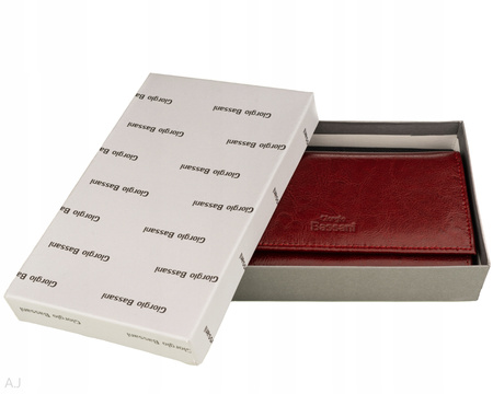 Portfel damski skórzany GB P-32 bordo