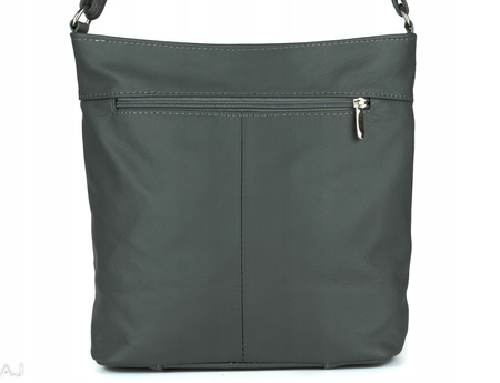 Torebka damska skórzana T-JD3Z szara