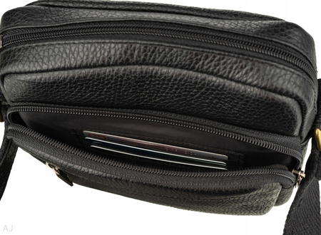 Listonoszka męska Canaletto T-335 czarna