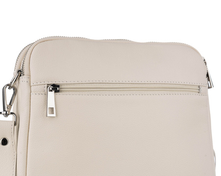 Torebka damska skórzana Canaletto T-840 beżowy