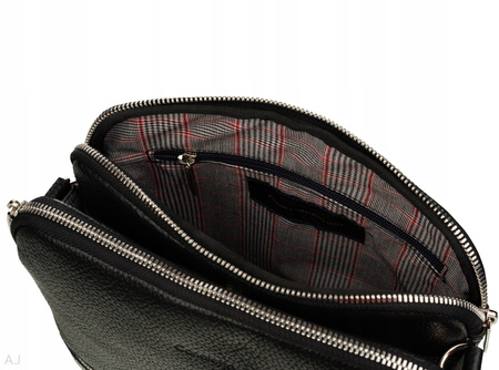 Torebka damska skórzana Canaletto T-840 czarny