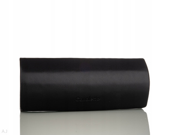 Etui skórzane na okulary Canaletto P-107 czarne