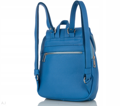 Plecak damski skórzany Canaletto PL-455 niebieski