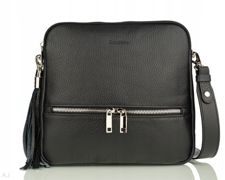 Torebka damska skórzana Canaletto T-840 czarny