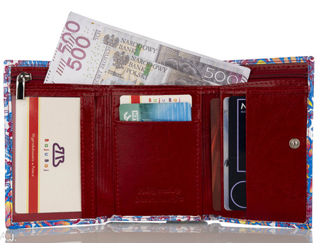 Portfel damski skórzany BajuBaj P-21139