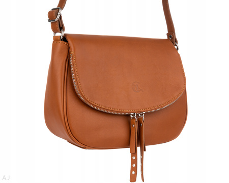 Torebka damska skórzana Canaletto T-717 camel