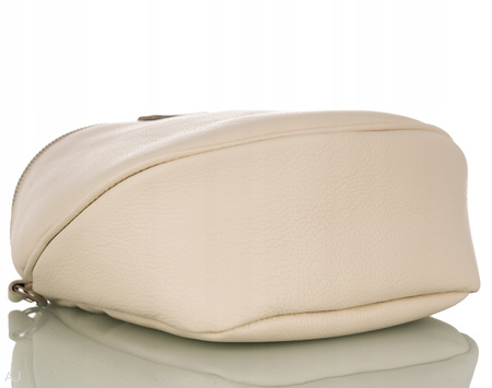 Torebka damska skórzana T-BAL kremowy