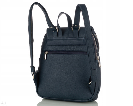Plecak damski skórzany Canaletto PL-455 granatowy