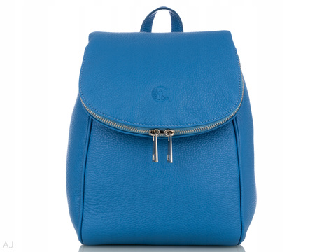 Plecak damski skórzany Canaletto PL-455 niebieski