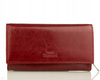 Portfel damski skórzany GB P-35 bordowy 