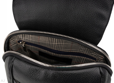 Plecak damski skórzany Canaletto PL-455 czarny