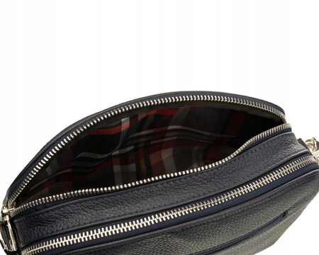 Torebka damska skórzana Canaletto T-808 granatowy