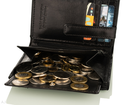 Portfel męski skórzany Canaletto P-1555 czarny