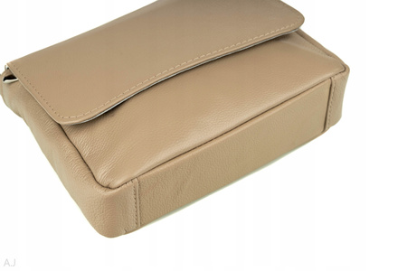 Torebka damska skórzana T-IW beż