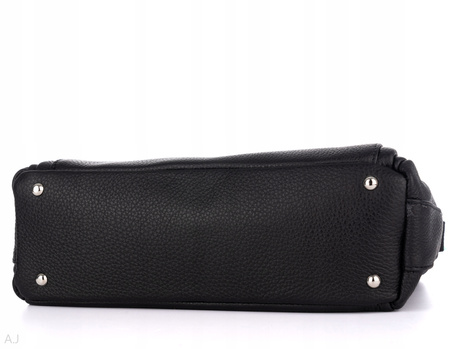 Torebka damska skórzana Canaletto T-812 Czarna