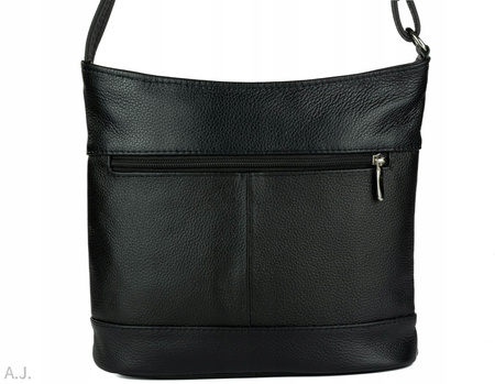 Torebka damska skórzana T-LL czarny