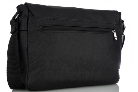 Listonoszka męska skórzana T-DKL czarny