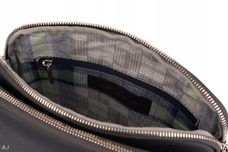 Torebka damska skórzana Canaletto T-840 szary