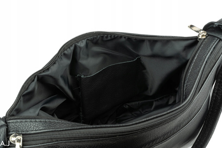 Torebka damska skórzana T-2Z czarna