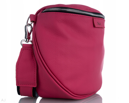 Torebka damska skórzana T-BAL fuksja