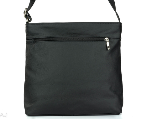 Torebka damska skórzana T-ZP czarna