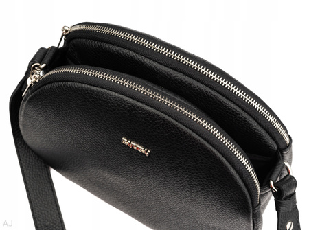 Torebka damska skórzana Canaletto T-810czarna