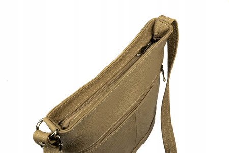 Torebka damska skórzana T-LL beż