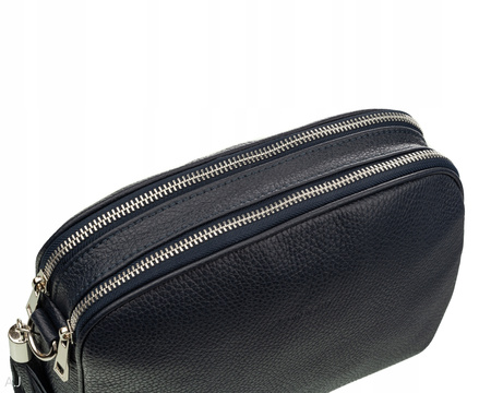 Torebka damska skórzana Canaletto T-808 granatowy