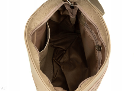 Torebka damska skórzana T-ZOW beż