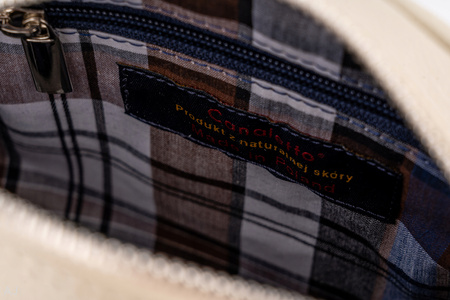 Torebka damska skórzana Canaletto T-740 beż