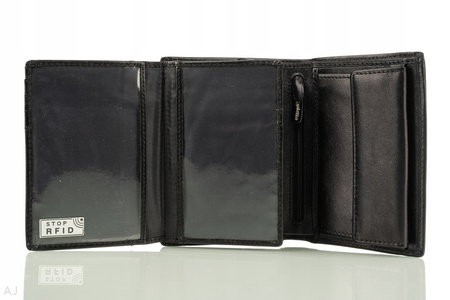 Portfel męski skórzany Canaletto P-1555 czarny