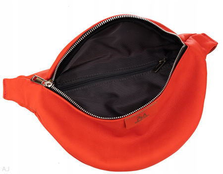 Saszetka damska skórzana S-PA koral