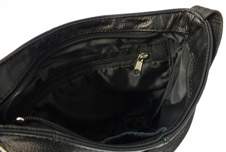 Torebka damska skórzana T-LL czarny