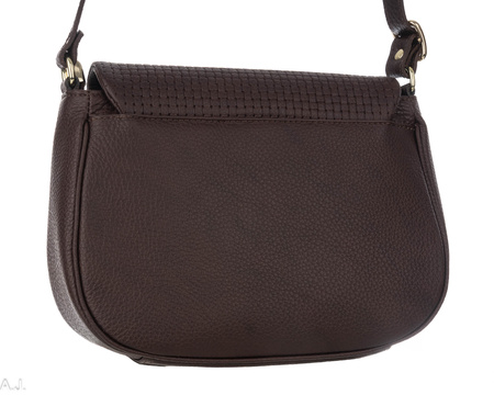 Torebka damska skórzana Canaletto T-717 brąz
