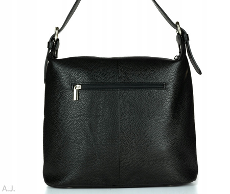 Torebka damska skórzana Canaletto T-920 czarna