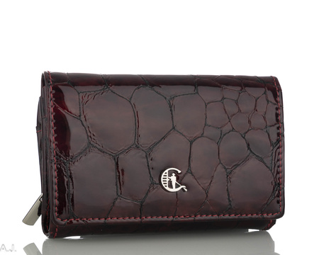 Portfel damski skórzany Canaletto P-1225 bordo