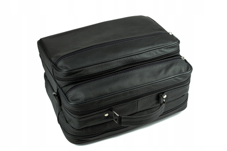 Torba męska skórzana T-9 czarna