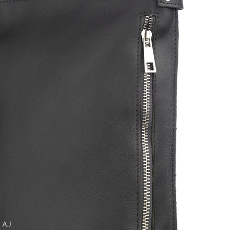 Torebka damska skórzana T-XSA szary