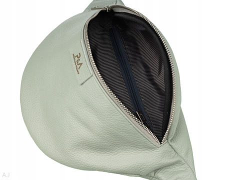 Saszetka damska skórzana S-PA biała