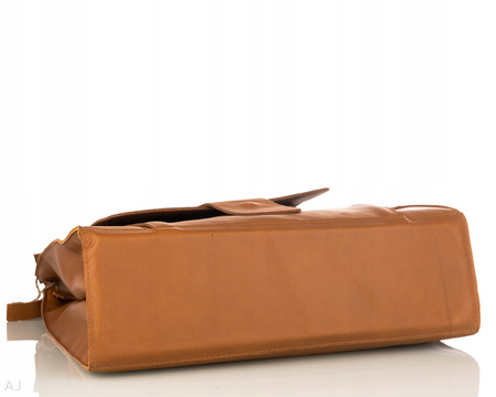 Torebka damska skórzana T-WEN camel