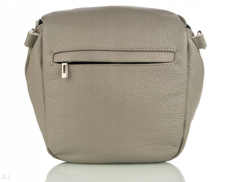 Torebka damska skórzana T-BAL szary