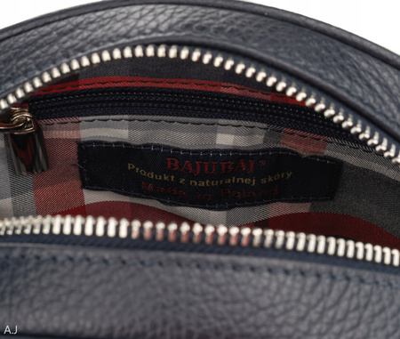 Torebka damska skórzana Canaletto T-740 granatowa