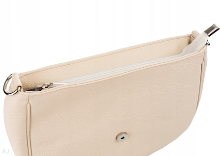 Torebka damska skórzana Canaletto T-601 beż