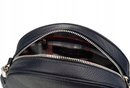 Torebka damska skórzana Canaletto T-740 granatowa