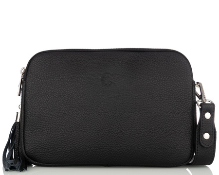 Torebka damska skórzana Canaletto T-830 czarny